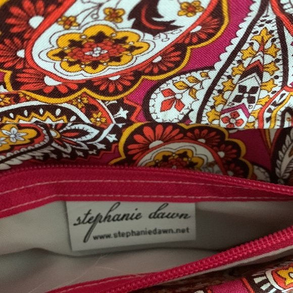 New Stephanie Dawn Quilted Crossbody Purse & matching Wallet - Picture 11 of 16